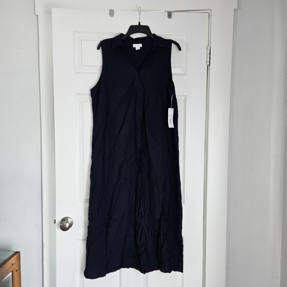 Liz Claiborne Sleeveless Black Maxi Dress